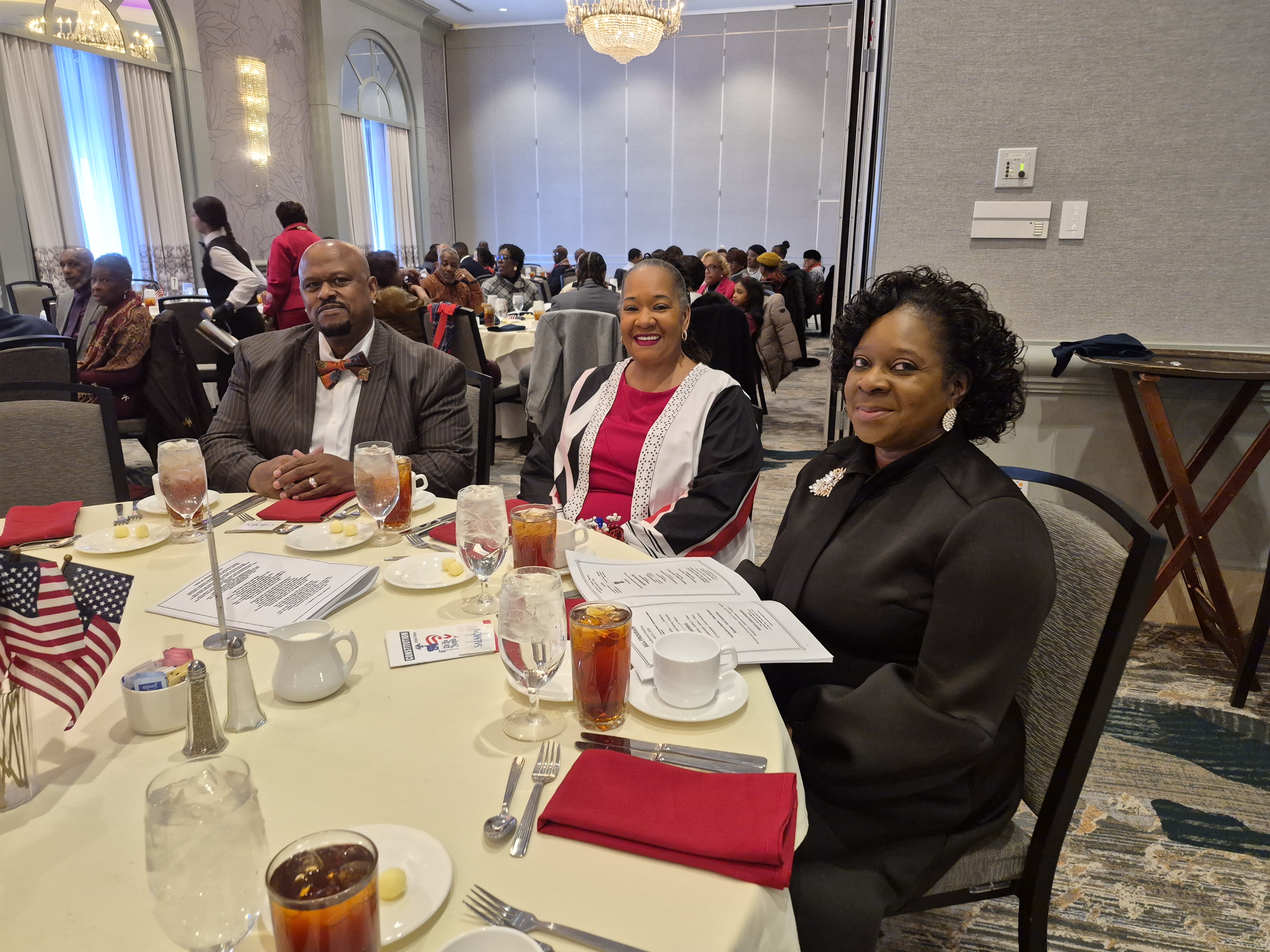 National Freedom Day Luncheon — speakers and honorees at the dais.