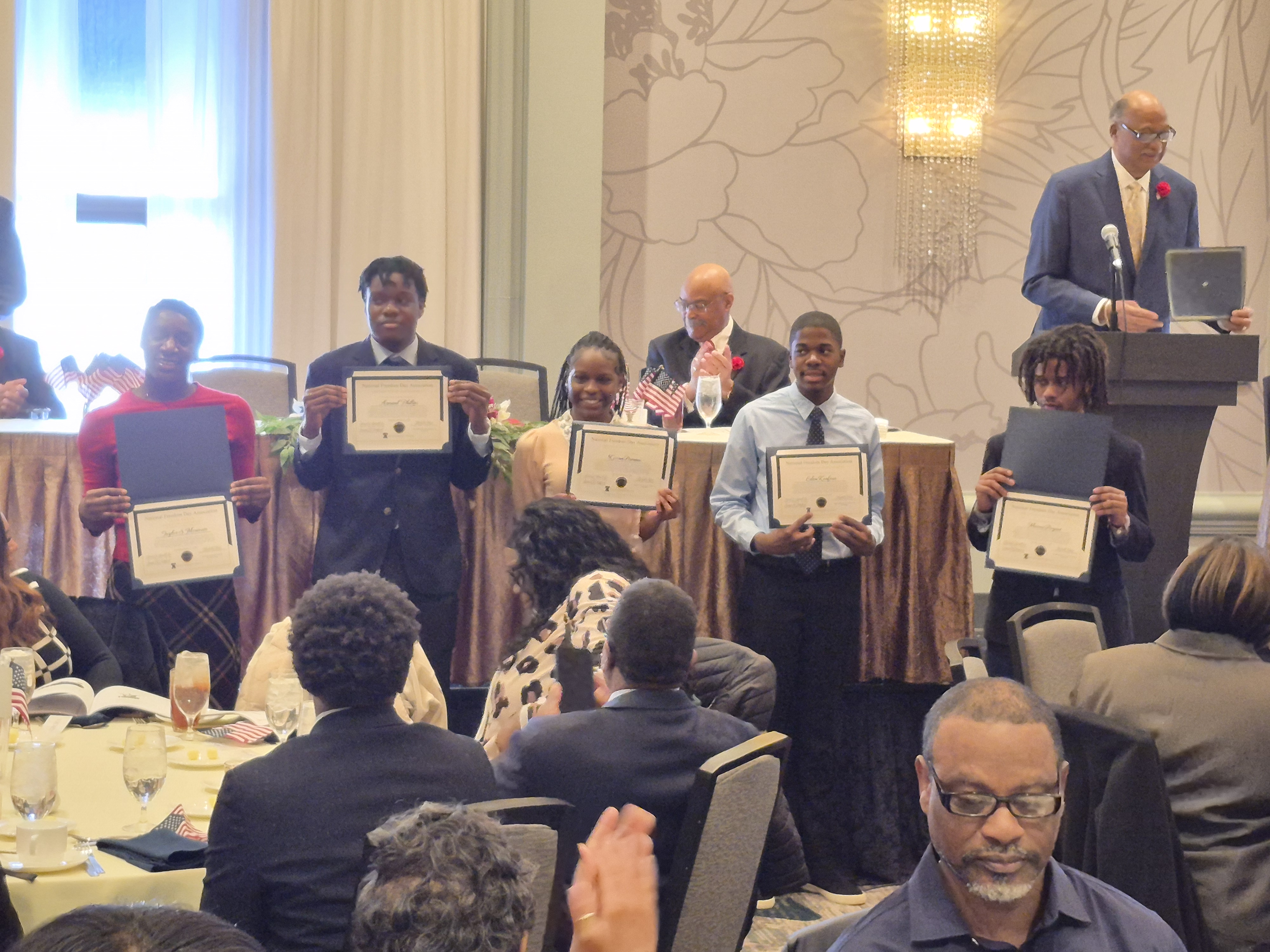 National Freedom Day Luncheon — community members in attendance.