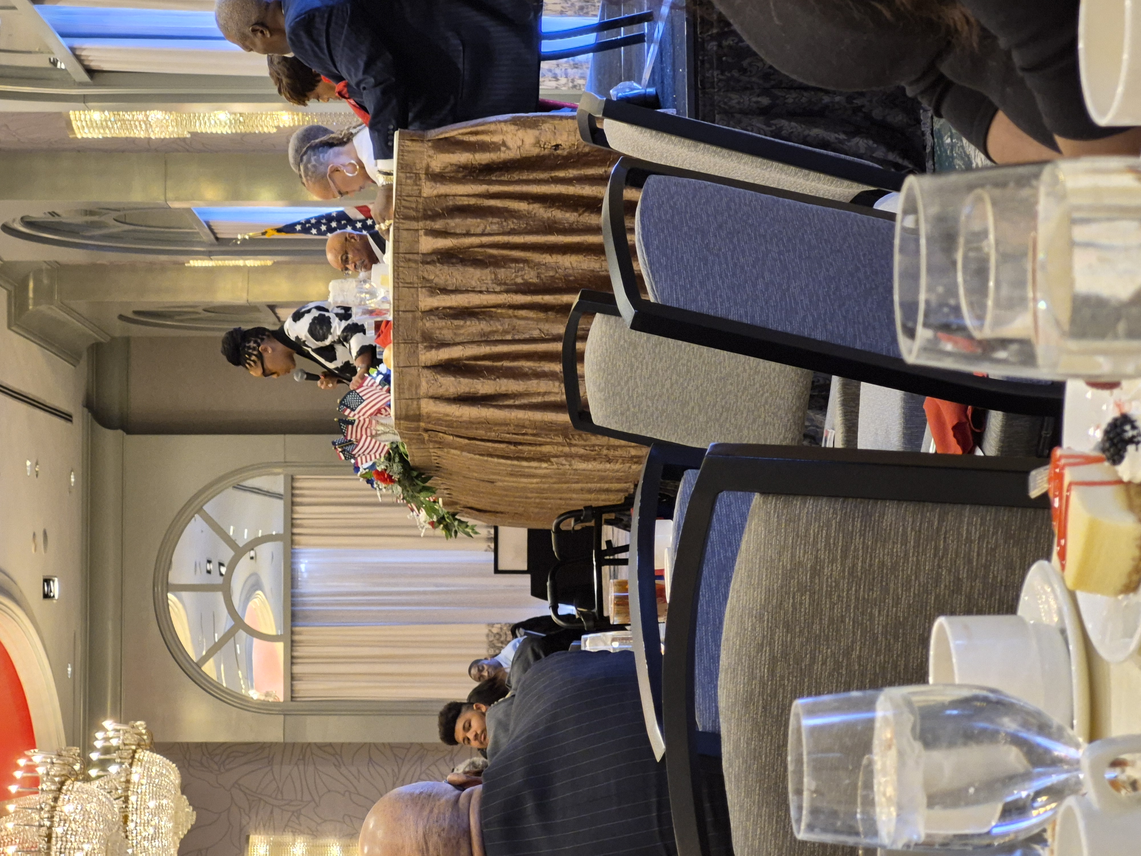 National Freedom Day Luncheon — award recognition moment.